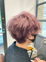 ティルヘアー(TiLL HAIR)&nbsp;淡ーく、柔らかいピンクバイオレット　大人クール