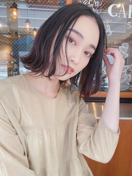 ルービック(Rubik's) 20代30代外ハネ大人 ナチュラルボブ