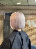 #黒髪#ボブルフ#ネビージュ#小顔#ワンレン