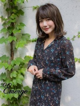 エマージュ 上野御徒町(Emerge) 毛先パーマネオウルフ外ハネボブ [上野,上野,上野,上野駅,上野]