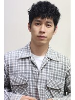 ブークル(boucle)&nbsp;これぞ外国人風！刈り上げないショートパーマスタイル！