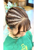 ヘアーサロン ポラリス(POLARIS)&nbsp;コーンロウポニー