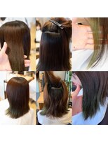 サロン マーニ(salon m ni)&nbsp;デザイン縮毛矯正Before→after