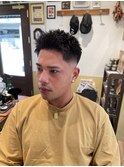 担当西村 スキンフェードスタイル