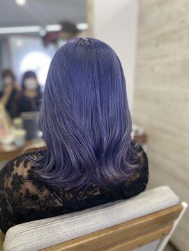 アソビセカンド 原宿(ASOBI 2nd) ミディアム/色落ち綺麗なブルーラベンダー