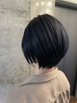 エース (ACE) ACE 横浜　くびれハンサムショート×アッシュブラック