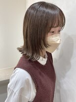 ラヴィズム 名駅店(LUVISM)&nbsp;顔まわりレイヤー/ミディアム/外ハネ