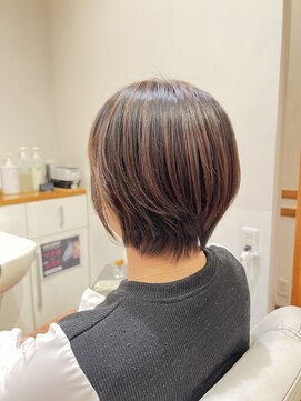 ロッソ 川口店(ROSSO) バレイヤージュ　ショートボブバージョン