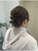 《福岡天神》お呼ばれヘアセット