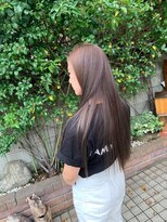 アクアマリン8810 ハチハチイチゼロ(AQUA MARINE 8810)&nbsp;イメチェン/似合わせカット/フルバング/レッドブラウン/北習志野