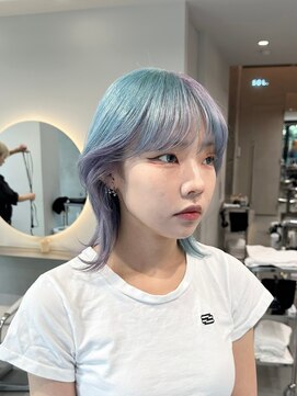 ソル 栄矢場町(SOL) 切りっぱなしボブ/美髪/ピンクブラウン[栄駅/矢場町駅]