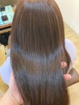 グランバイ アトリエドングリ(Grand × AtlierDonguri)&nbsp;お客様髪質改善データ1062（ピンクベージュ）