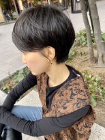 ハルキ ミナト ジャパン オオサカ(HARUKI MINATO japan OSAKA)&nbsp;40代50代60代白髪マッシュショートボブ大人美人くびれ髪質改善