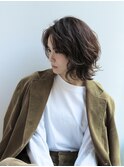 レイヤーボブ/ミニボブ/フェイスレイヤー/顔まわり/グレージュ