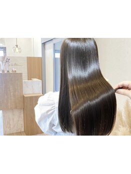 憧れのサラ艶ストレート♪クセ毛・うねりでお悩みの方は是非お試しください!［大宮/ショート/顔周り/韓国］