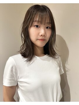 メゾンシアー(Maison Sheer) olive brown / ゆるレイヤー