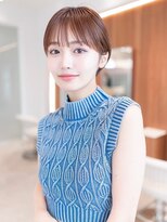 ドットハリス(.Hallis)&nbsp;韓国レイヤー顔周りカット透明感カラー髪質改善艶髪シースルー