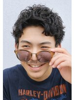 ビカム 名駅(become)&nbsp;【アップバング】ビジネススパイキーショートメンズカット名古屋