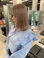 ペレ 梅田(PELE) 黒髪/ボブルフ/ネビージュ/小顔/ワンレン/梅田/髪質改善/前髪