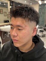 グレイスフルバーバーロンドン 大宮店(Graceful Barber London)&nbsp;【20代 男性】ロンドンスパイキーフェード（大宮/バーバー）