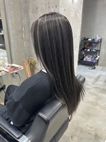 ラック(LUCK)&nbsp;ハイライトシルバー/コントラストハイライト/ロングレイヤー