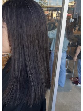 オーガニック ライフ 若葉 鶴ヶ島(organic+life) 30代40代50代60代ホワイトグレージュブリーチオン脱白髪染め