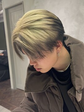 スキルセカンドハウス 天神(SKILL SECOND HOUSE) エンドカラーブロンドセンターパート