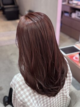 ウィクシーミミ 栄矢場町店(wixy mimi) チェリーレッド