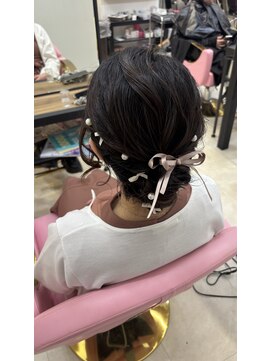 ミルクティー(Milk TEA) シニヨン♪