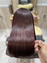 アグ ヘアー ナッツ 秦野店(Agu hair nuts)&nbsp;ピンク系カラー×艶髪