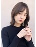 人気No.1 似合せカット＋透明感カラー＋[SHISEIDO]or[TOKIO]トリートメント 