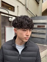 シャドウパーマルーズパーマ外国人風パーマプードルパーマ原宿