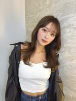 ロンドガーネット 池袋(Lond garnet)&nbsp;イメチェン外ハネボブ美髪ワイドバングレイヤー縮毛矯正/池袋