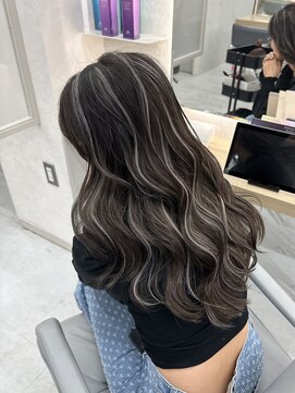 ユアーズヘア 東新宿店(youres hair) 【他店ハイライト修正】自然な仕上がりに!