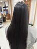 【6月限定梅雨入りクーポン】　縮毛矯正orストレート　（SB・ロング料金込）