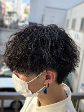 ビカムメンズヘアー 栄店(become men's hair) ツイストスパイラルパーマ/縦落ちパーマ/名古屋縦落ちパーマ