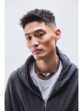 デン 仙台店(DEN) フェザーパーマ/スパイキーショート[榴岡/メンズ/理容室]