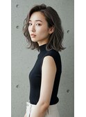 無造作パーマ/デジタルパーマ/くすみべージュ/アッシュベージュ