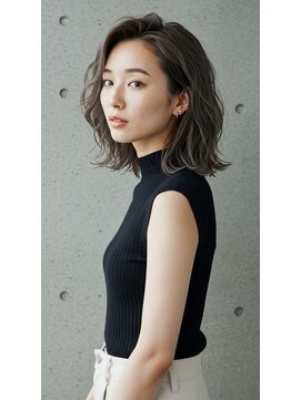 フルショウ 苦楽園店(FURUSHO) 無造作パーマ/ゆるふわパーマ/くすみべージュ/アッシュベージュ