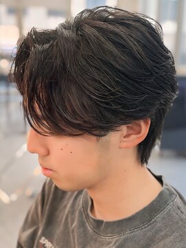 バース バイ ハピネス(BIRTH by happiness) 奈良men'sフェザーパーマフェザーショート