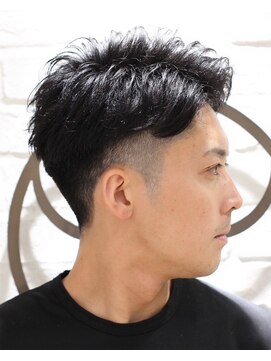 ヘアーアンドグルーミング ヨシザワインク(HAIR&GROOMING YOSHIZAWA Inc.) 爽やかツーブロックアップバングビジネスショート理容室