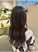 イメチェン/ブルーブラック/美髪/ワイドバング