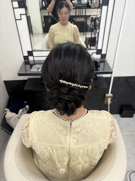ベルグロー(BELLEGROW) アップヘア/おだんごヘア/お呼ばれヘアセット