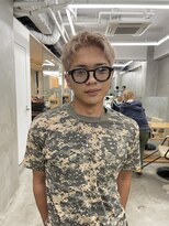 ソーコ 渋谷(SOCO) メンズカットメンズショートスパイキーショートダブルカラー