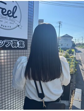フィール ヘアー(feel hair) アッシュブラック