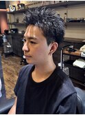 MEN’S HAIR/ブルーブラック/フェザーパーマ/瀬田