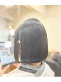 大人ボブ/大人ショート/切りっぱなしボブ/20代/30代/40代