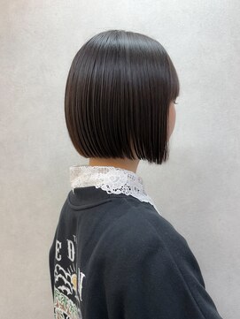 シュガー バイ エクラート 立川南口店(SUGAR by ECLART) 【切りっぱなしボブ】ボブ/立川/縮毛矯正/髪質改善/ストレート