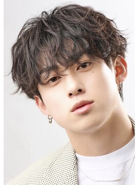 アストラ(ASTRA) MEN’S HAIR/波巻きツイストスパイラル/リバースセンターパート