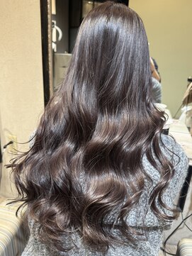 トリコ 梅田茶屋町店(trico) 透明感たっぷりラベンダーブラウン